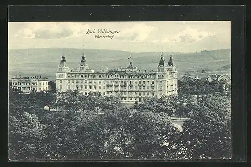 AK Bad Wildungen, Hotel Fürstenhof