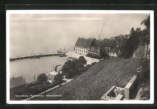 AK Meersburg / Bodensee, Känzeleblick