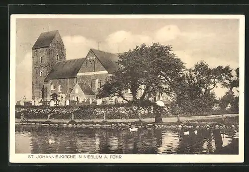 AK Nieblum / Föhr, St. Johannis-Kirche