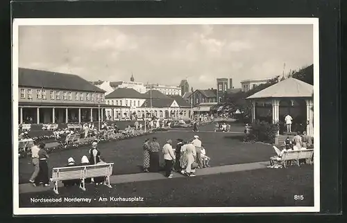 AK Norderney, Kurhausplatz