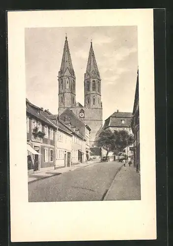 AK Heiligenstadt, Liebfrauenkirche mit Stubenstrasse