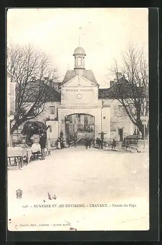 AK Cravant, Entree du Pays