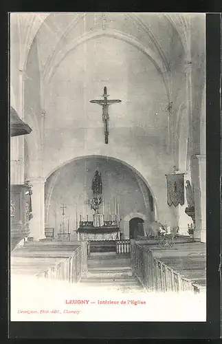 AK Leugny, Interieur de l`Eglise