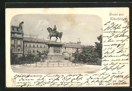 AK Elberfeld, Kaiser-Wilhelm-Denkmal