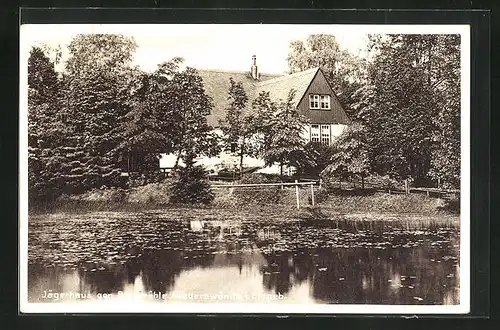 AK Niederzwönitz i. Erzgeb., Jägerhaus gen. Brettmühle