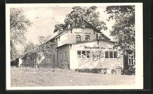 AK Wilthen / Sachsen, Gasthaus Jägerhaus