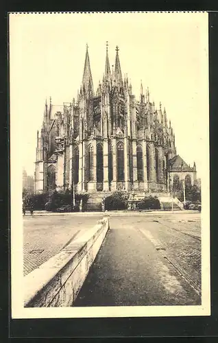 AK Der Dom zu Köln, Ostseite