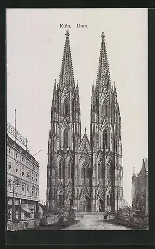 AK Der Dom zu Köln, Gesamtansicht