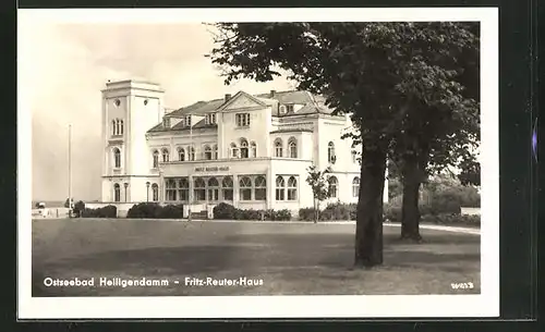 AK Heiligendamm /Ostsee, Blick auf das Fritz-Reuter-Haus