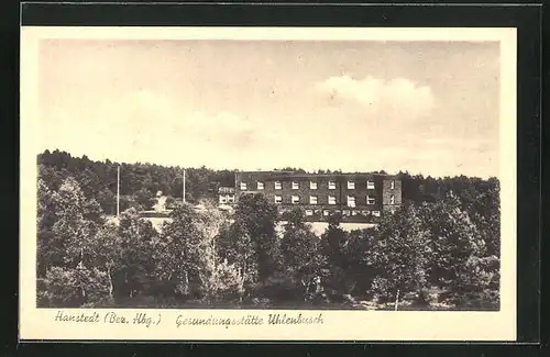 AK Hanstedt /Bz. Hbg., Gesundungsstätte Uhlenbusch