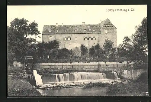 AK Frohburg / Sachsen, am Schloss