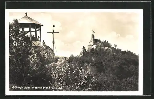 AK Gössweinstein, Wagner-Höhe und Burg