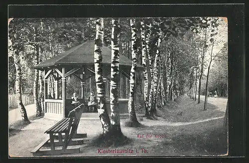 AK Klosterlausnitz /Thür., Pavillon auf der Köppe