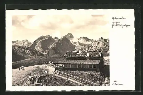 AK Berchtesgaden, Blick von der Gotzen-Alm