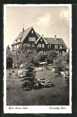 AK Braunlage / Harz, Hotel Haus Anna Liese