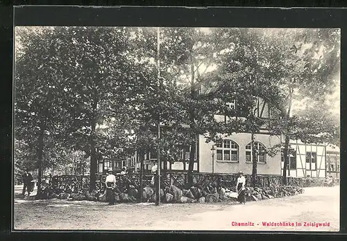 AK Chemnitz, Gasthaus Waldschänke im Zeisigwald