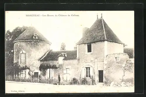 AK Moneteau, Les Restes du Chateau de Colbert