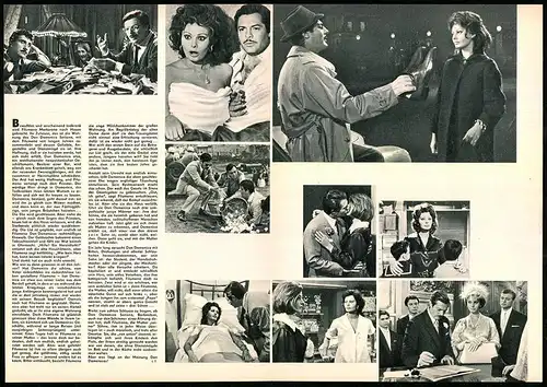 Filmprogramm Film für Sie Nr. 64 /66, Hochzeit auf Italienisch, Sophia Loren, Marcello Mastroianni, Regie: V. de Sica