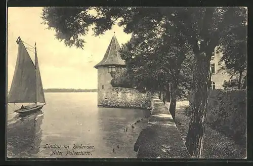 AK Lindau im Bodensee, Alter Pulverturm