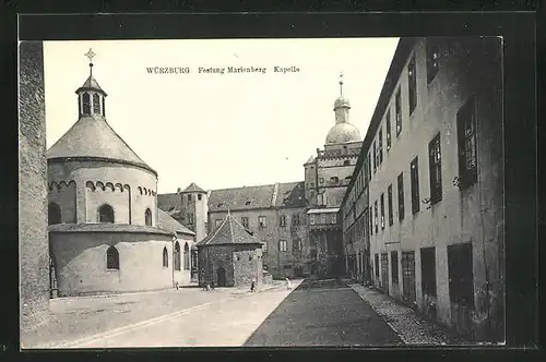 AK Würzburg, Festung Marienberg, Kapelle