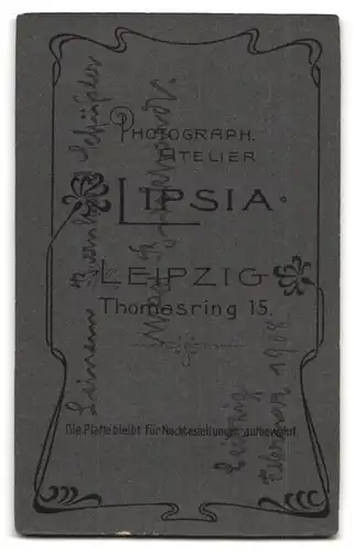 Fotografie Atelier Lipsia, Leipzig, Thomasring 15, Edelmann mit Schnauz - und Spitzbart