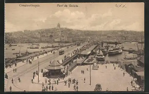 AK Constantinople, Pont de Galata