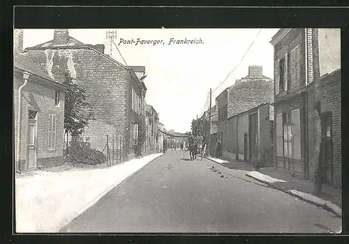 AK Pont-Faverger, Strassenpartie