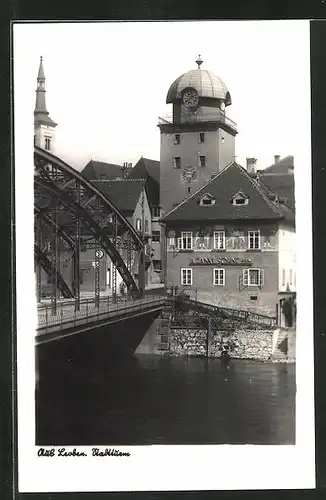 AK Leoben, Stadtturm und Brücke