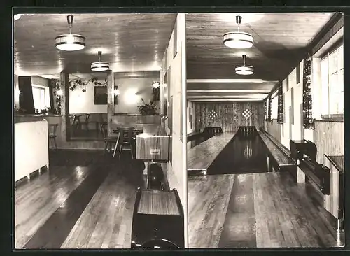 AK Bezau, Gasthof & Pension Sonne, Kegelbahn
