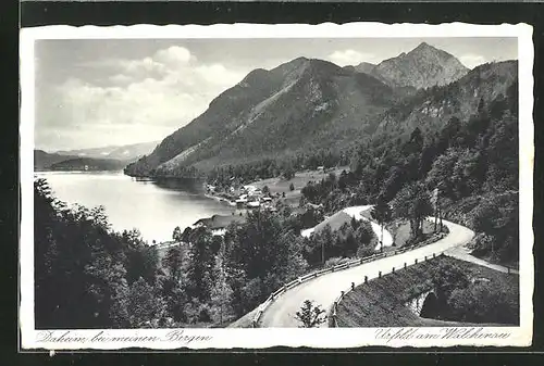 AK Urfeld am Walchensee, Panorama