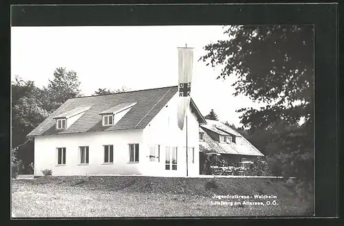 AK Litzlberg a. Attersee, Jugendrotkreuz-Waldheim