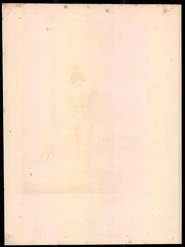 Lithographie Herzogthum Nassau, Stabsoffizier, altkoloriert, montiert, aus Eckert & Monten um 1840 Vorzugsausgabe