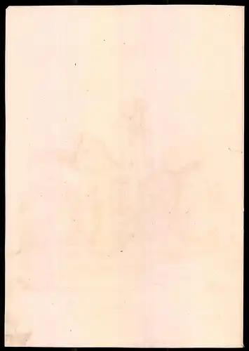 Lithographie Grossherzogtum Sachsen Weimar, Schützen Compagnie, Altkolorierte Lithographie Eckert & Monten um 1840