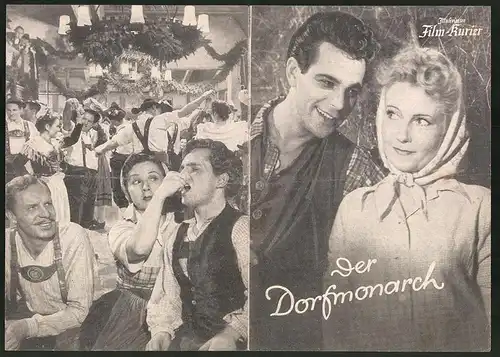 Filmprogramm IFK Nr. 774, Der Dorfmonarch, Joe Stöckel, Elise Aulinger, Regie: Joe Stöckel