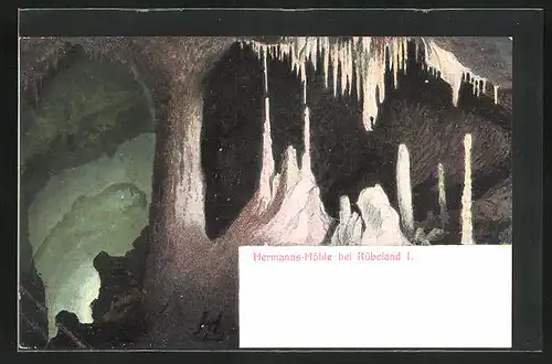 AK Rübeland (Harz), Inneres der Hermannshöhle