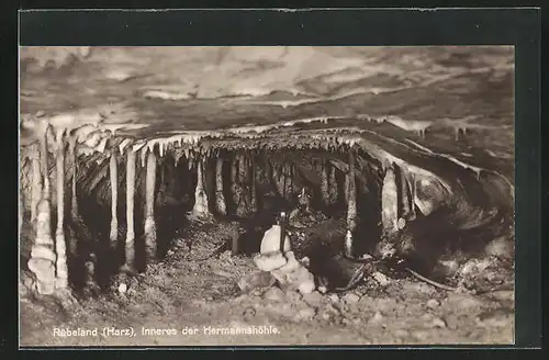 AK Rübeland (Harz), Inneres der Hermannshöhle