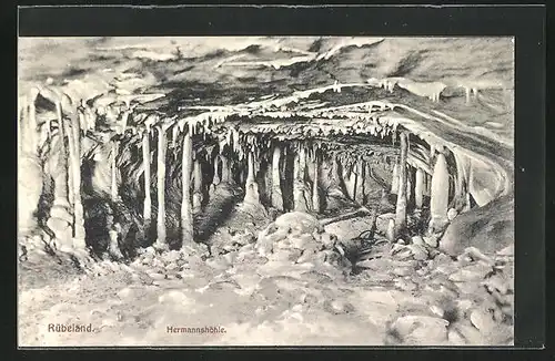 AK Rübeland (Harz), Inneres der Hermannshöhle