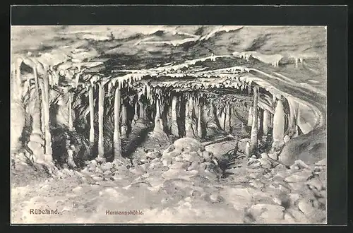 AK Rübeland (Harz), Inneres der Hermannshöhle