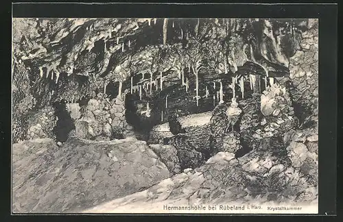 AK Rübeland (Harz), Hermannshöhle - Krystallkammer