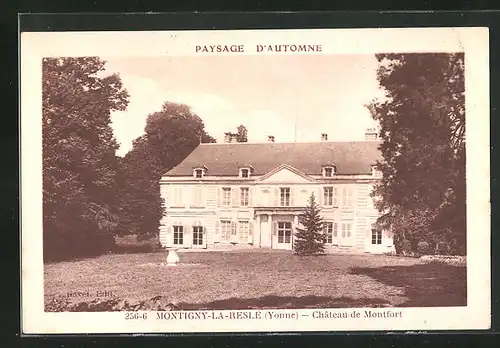 AK Montigny-la-Resle, Chateau de Montford