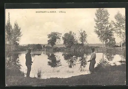 AK Montigny-la-Resle, L`Etang