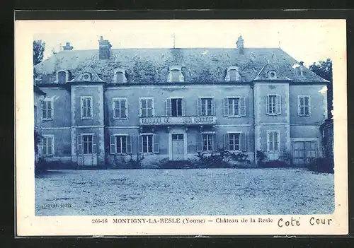 AK Montigny-la-Resle, Chateau de la Resle