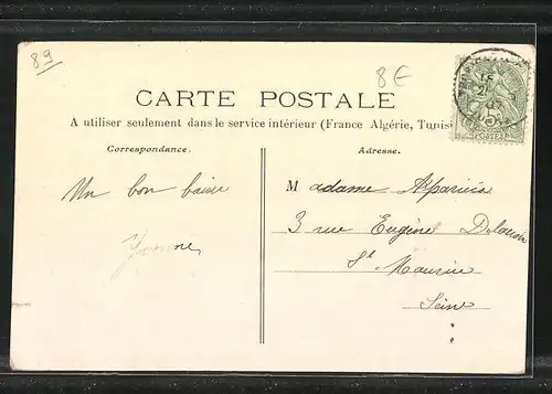 AK Thorigny-sur-Oreuse, L`Èglise