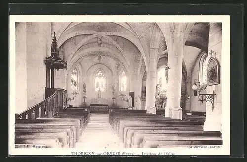 AK Thorigny-sur-Oreuse, Intèrieur de l`Èglise