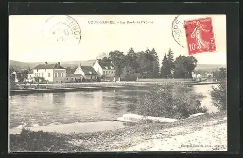 AK Cour-Barrèe, Les Bords de l`Yonne