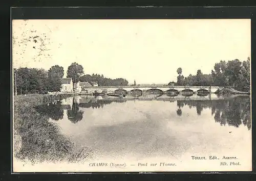 AK Champs, Pont sur l`Yonne