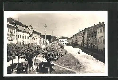 AK Haslach, Strassenpartie im Ort