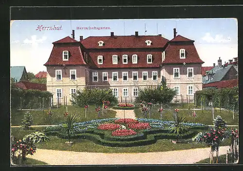 AK Herrnhut, Herrschaftsgarten