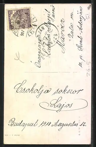 Künstler-AK Karl Feiertag: Mädchen in Tracht mit Blumenstrauss