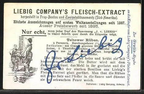 Sammelbild Liebig, Liebig Company`s Fleisch-Extract, Philippinen, Wohnstätten der Insulaner mit Schmiede